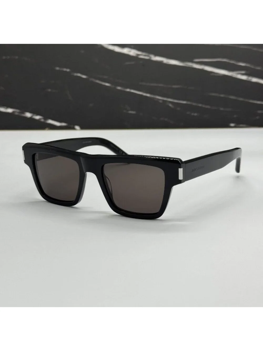 NWT Saint Laurent SL469 001 Black Unisex Classic Sunglasses